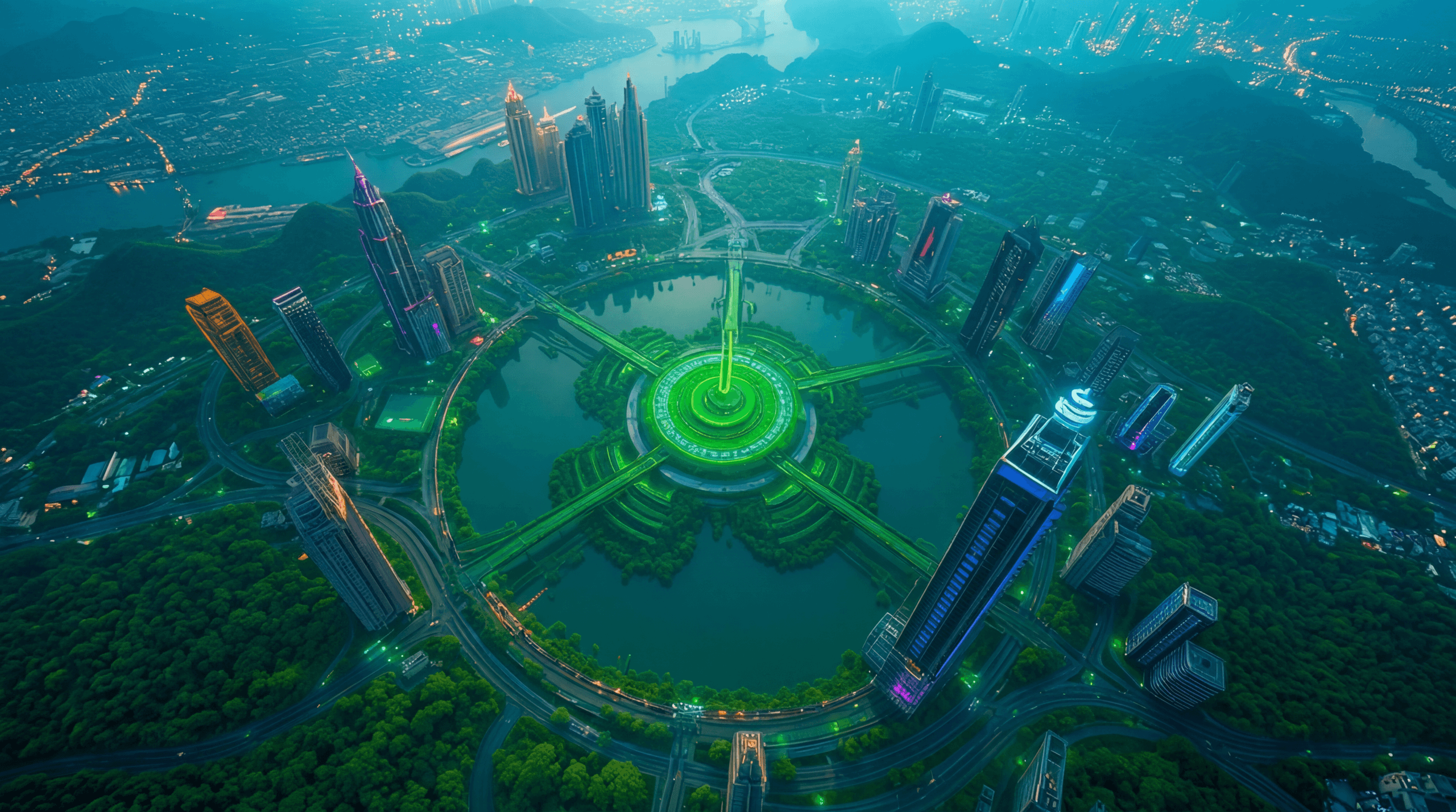 distributed sovereignty green city