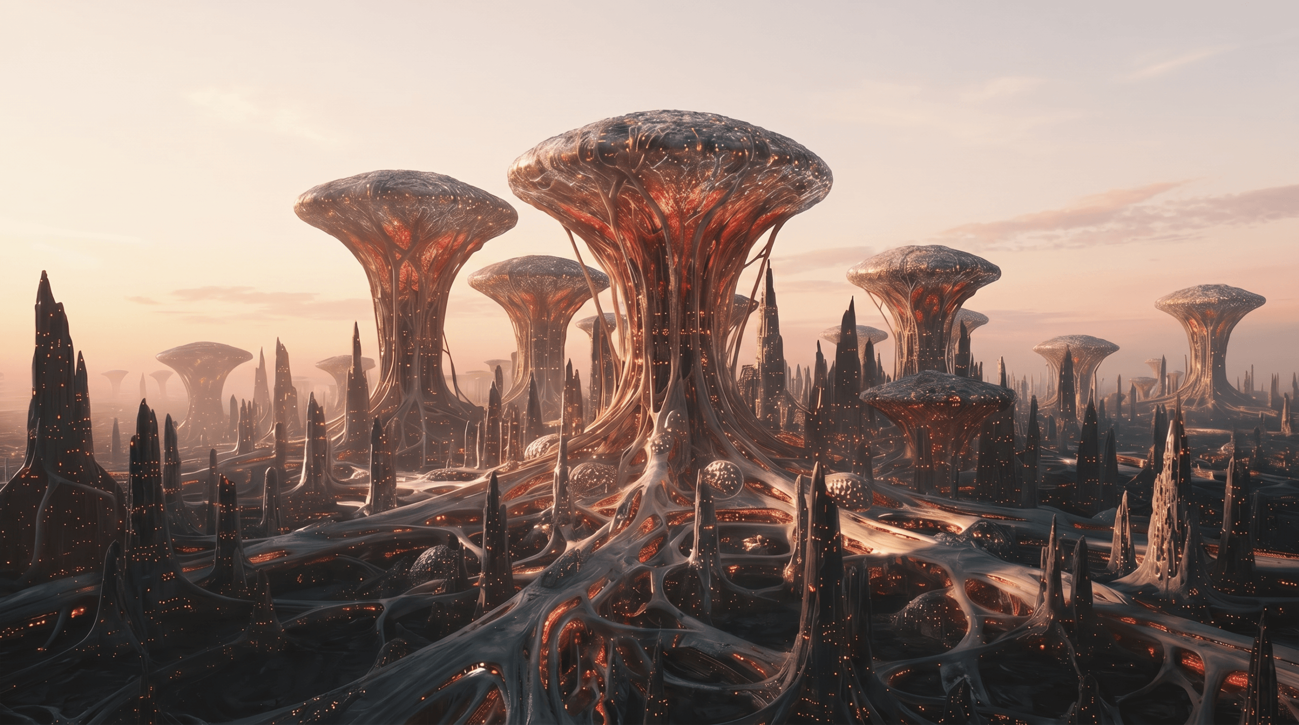 Mycelial City Biotic Architecture