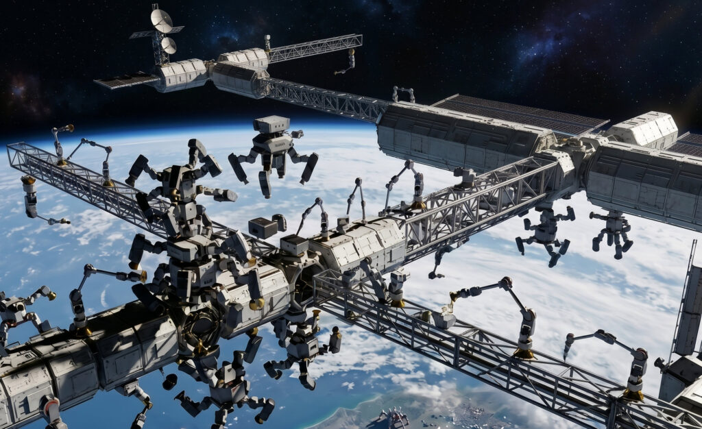 Spare Based Solar Robotics