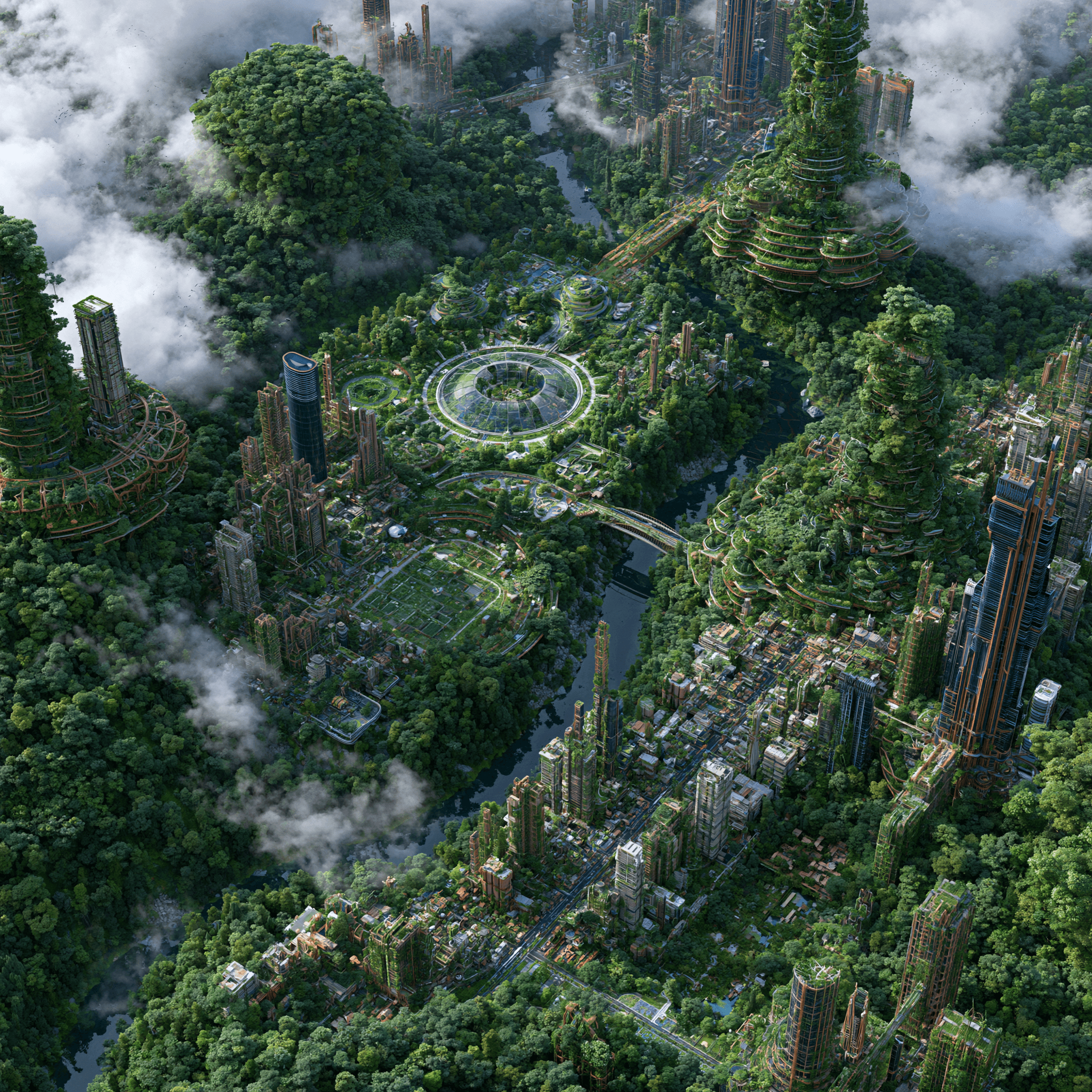 Biotic Architecture 3 Biotic Megatecture Future Cities