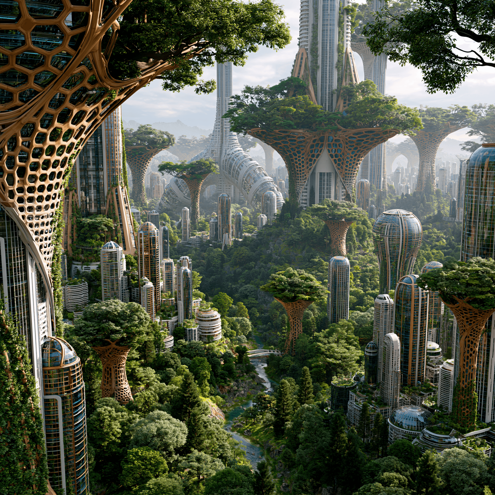 Biotic Architecture 2 SKYSCRAPERS AND BIOTIC MEGATECTURES