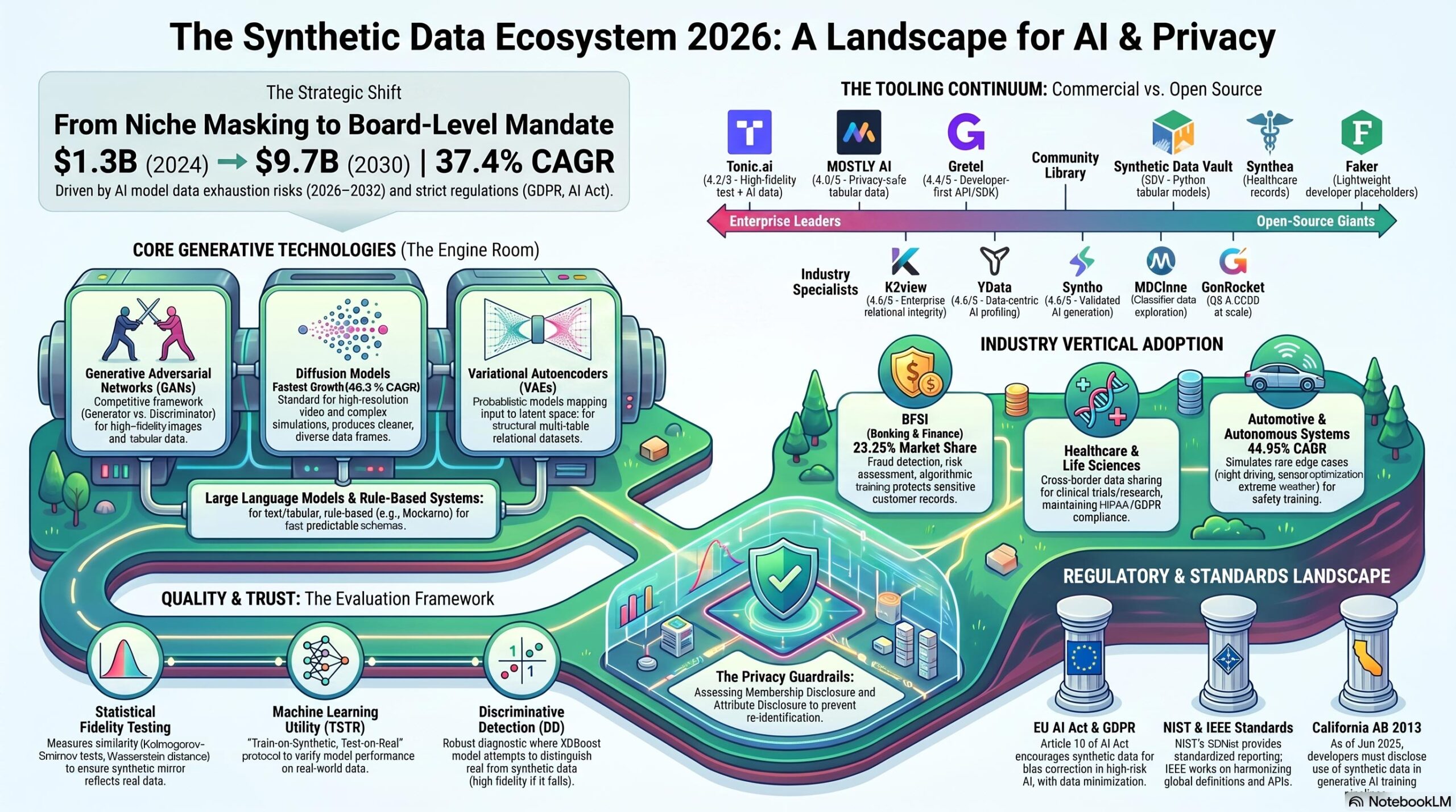Global Synthetic Data Ecosystem Synthetic Data Ecosystem 2026 Landscape e scaled