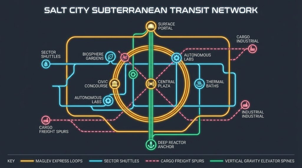 Salt City Transit Map
